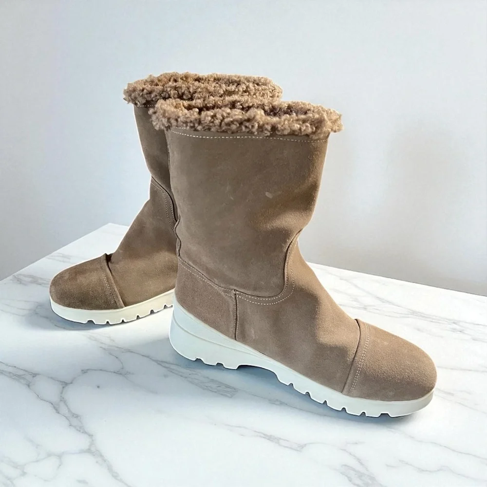 Sam Edelman Kaylee Shearling Boots – Women’s Size 9.5